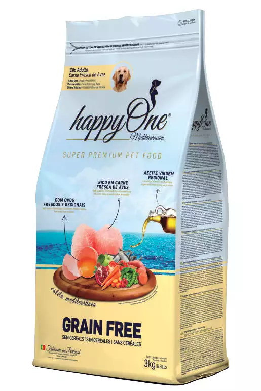 HappyOne Grain-Free Mediterraneum Adult dla psów dorosłych Super Premium  12Kg